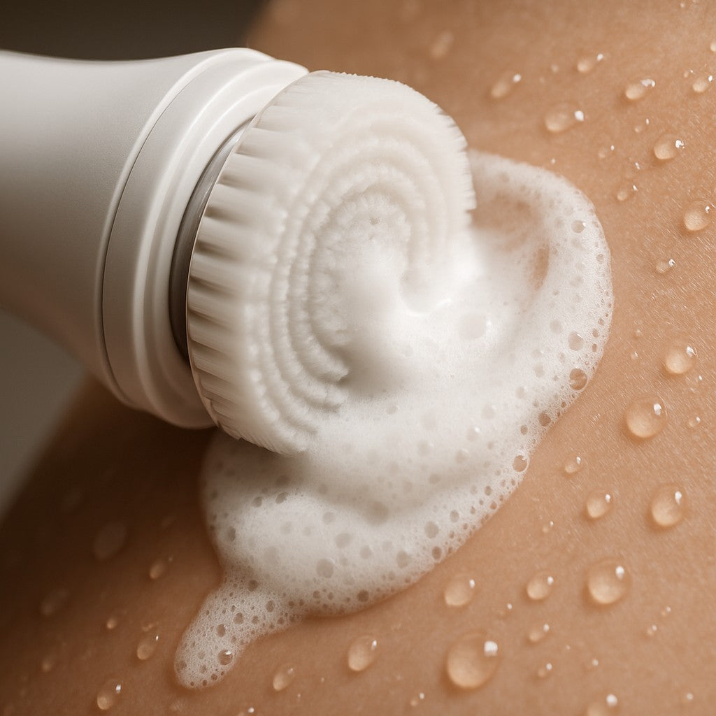 2-in-1 Facial Cleansing Brush IPX7 360 Spin Skin Care - lifestyle 3