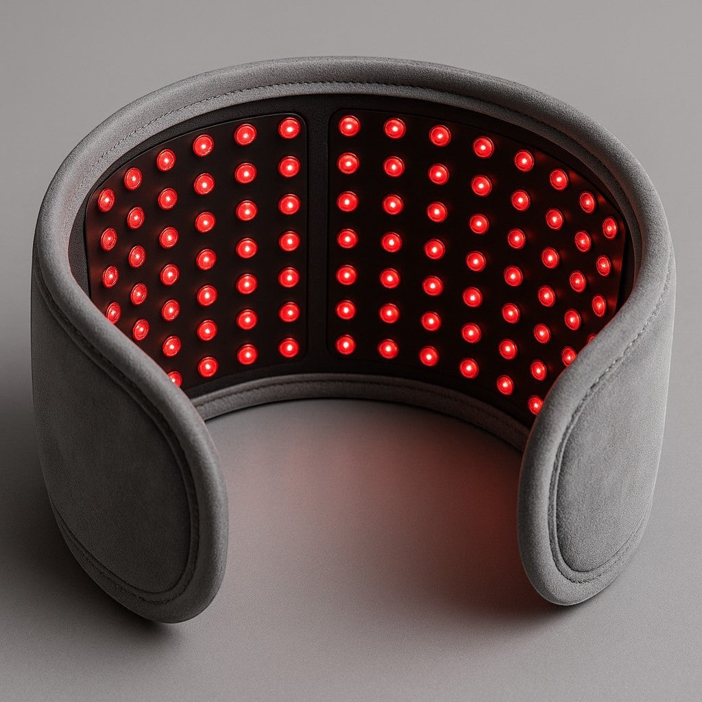 Red Light Therapy Neck Support Brace Black - lifestyle 5