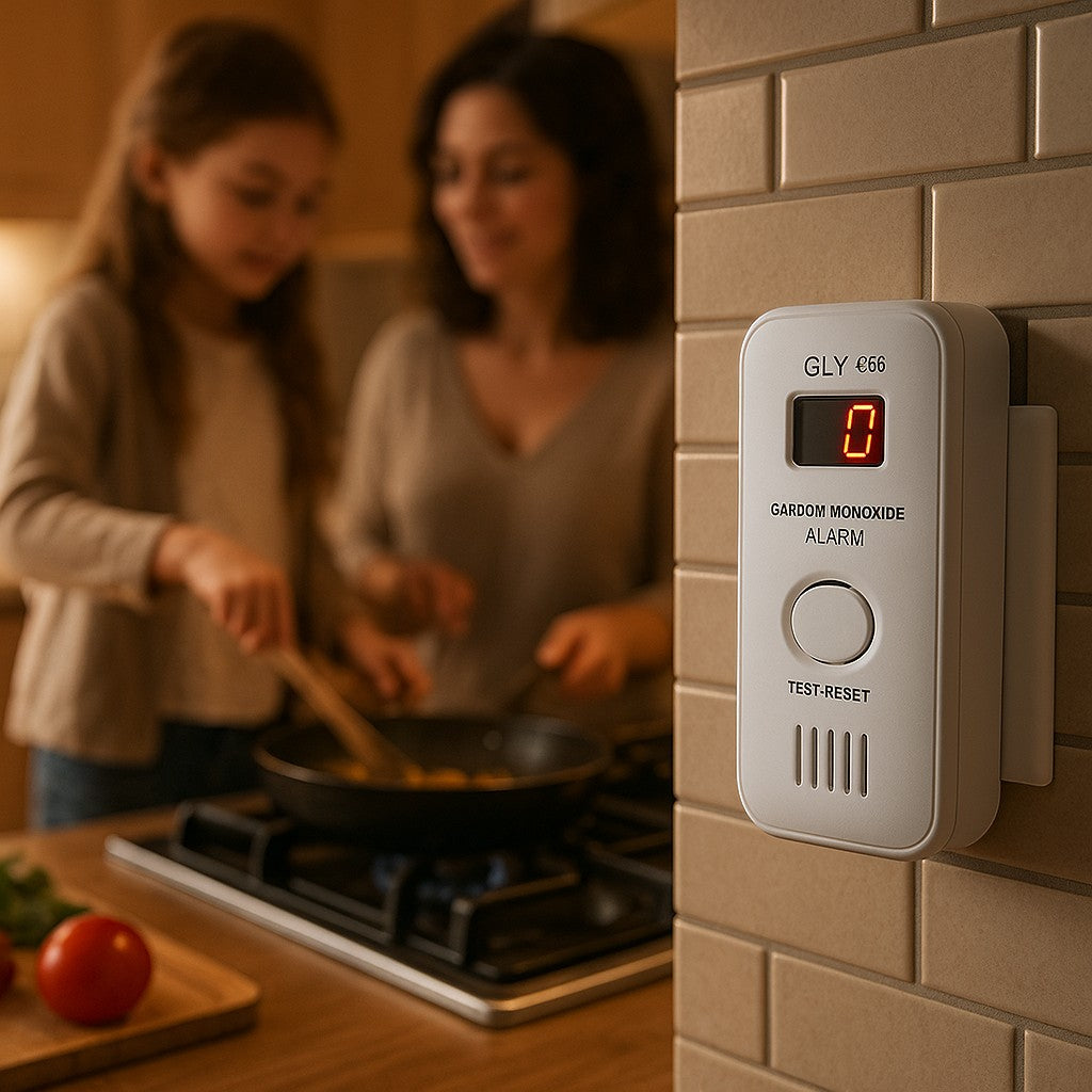 GLY-C606 Smart Home Carbon Monoxide Detector Plug In - lifestyle 1