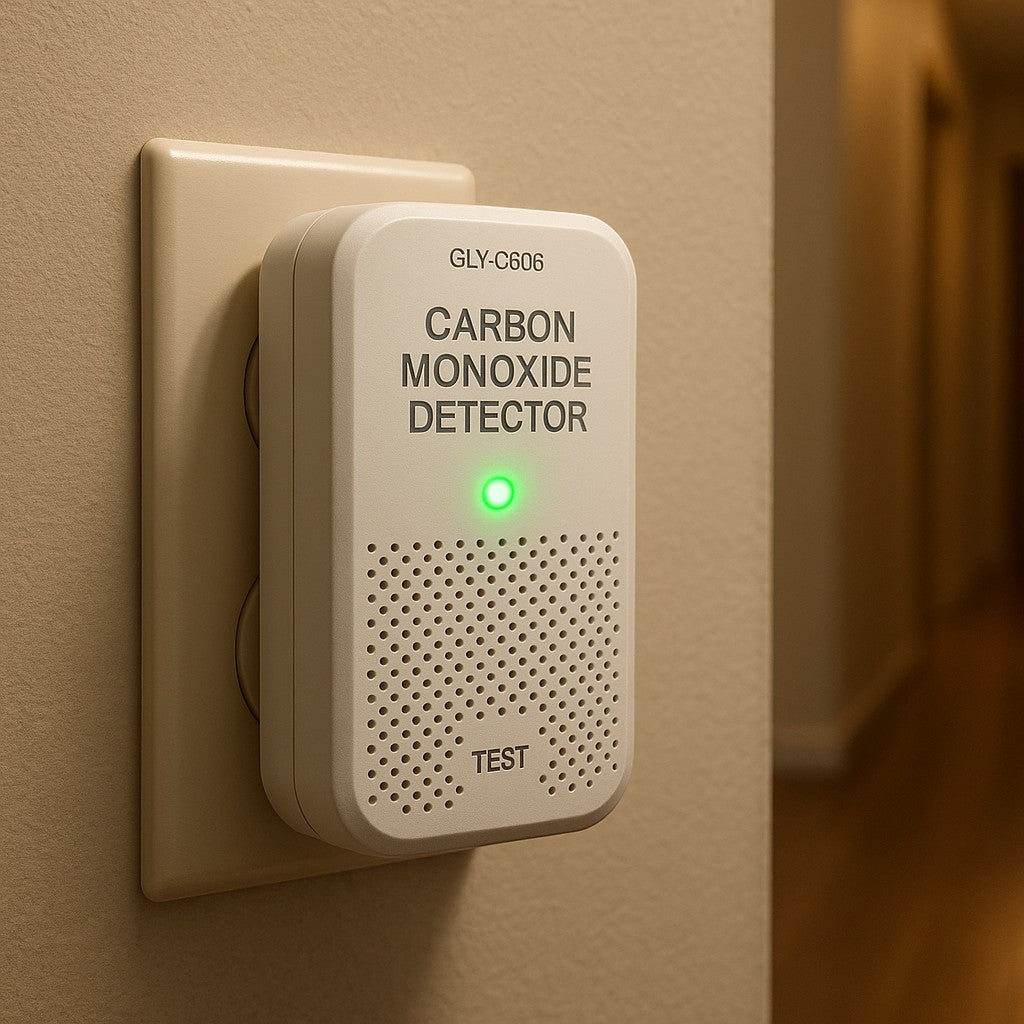 GLY-C606 Smart Home Carbon Monoxide Detector Plug In - lifestyle 2
