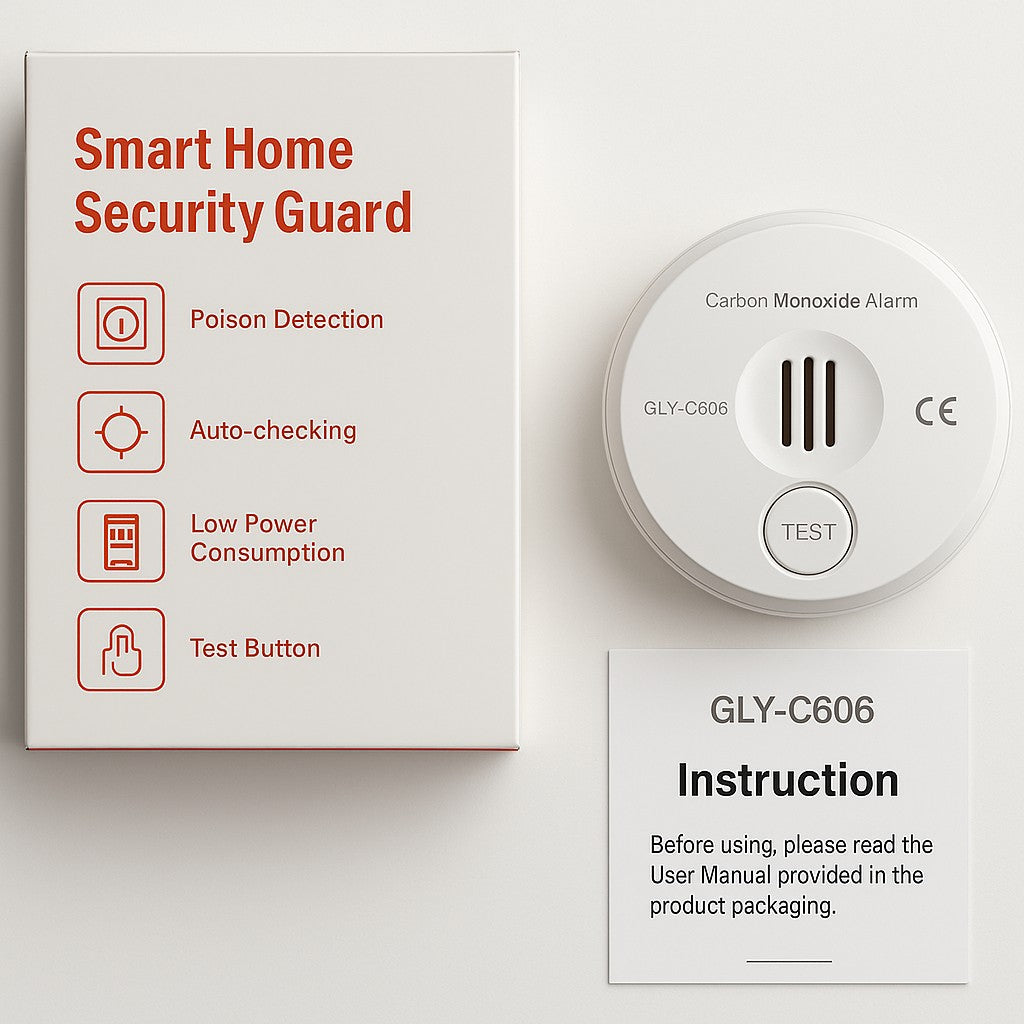 GLY-C606 Smart Home Carbon Monoxide Detector Plug In - lifestyle 4
