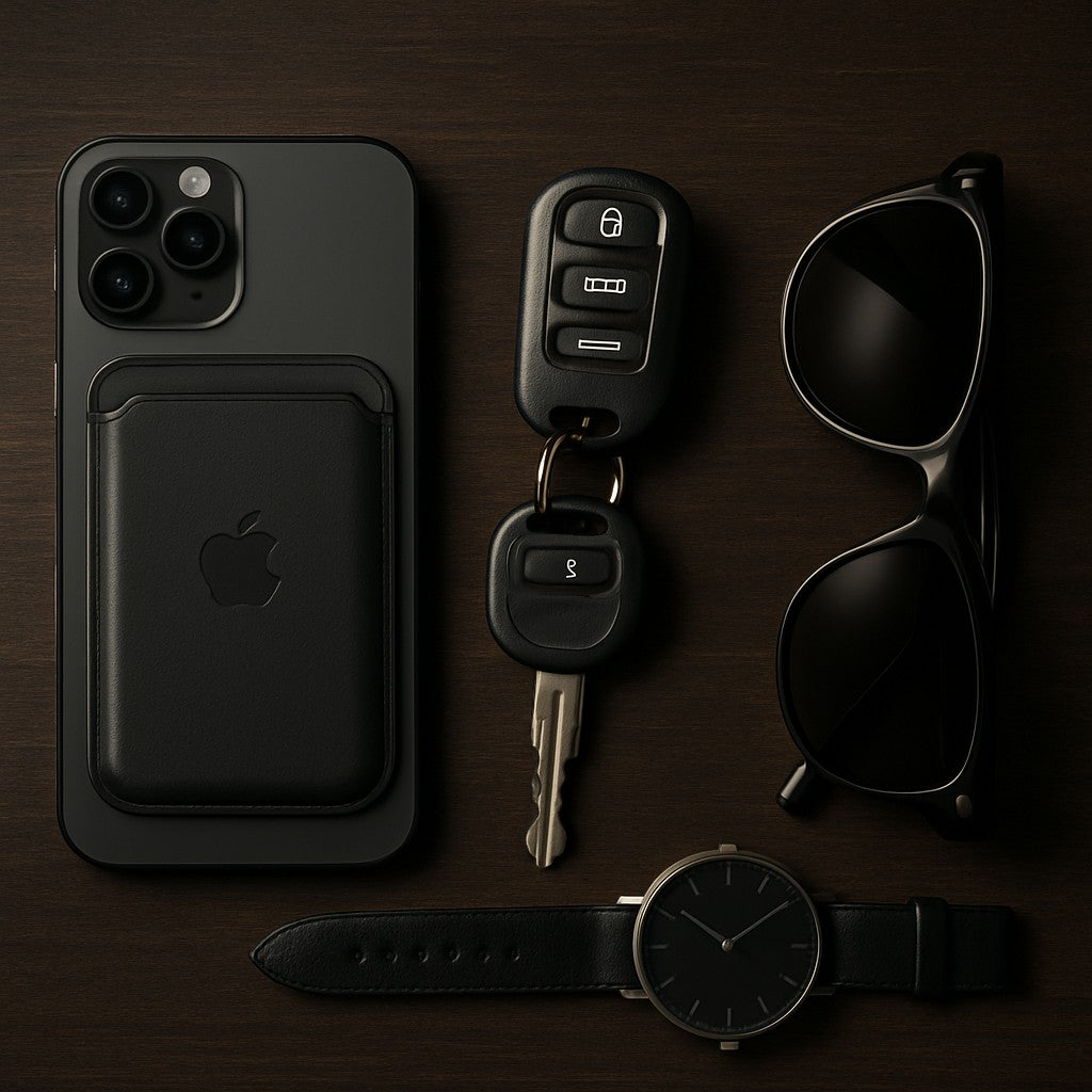 ZQDL Q44 Magnetic Wallet Find My MagSafe Card Holder - lifestyle 5