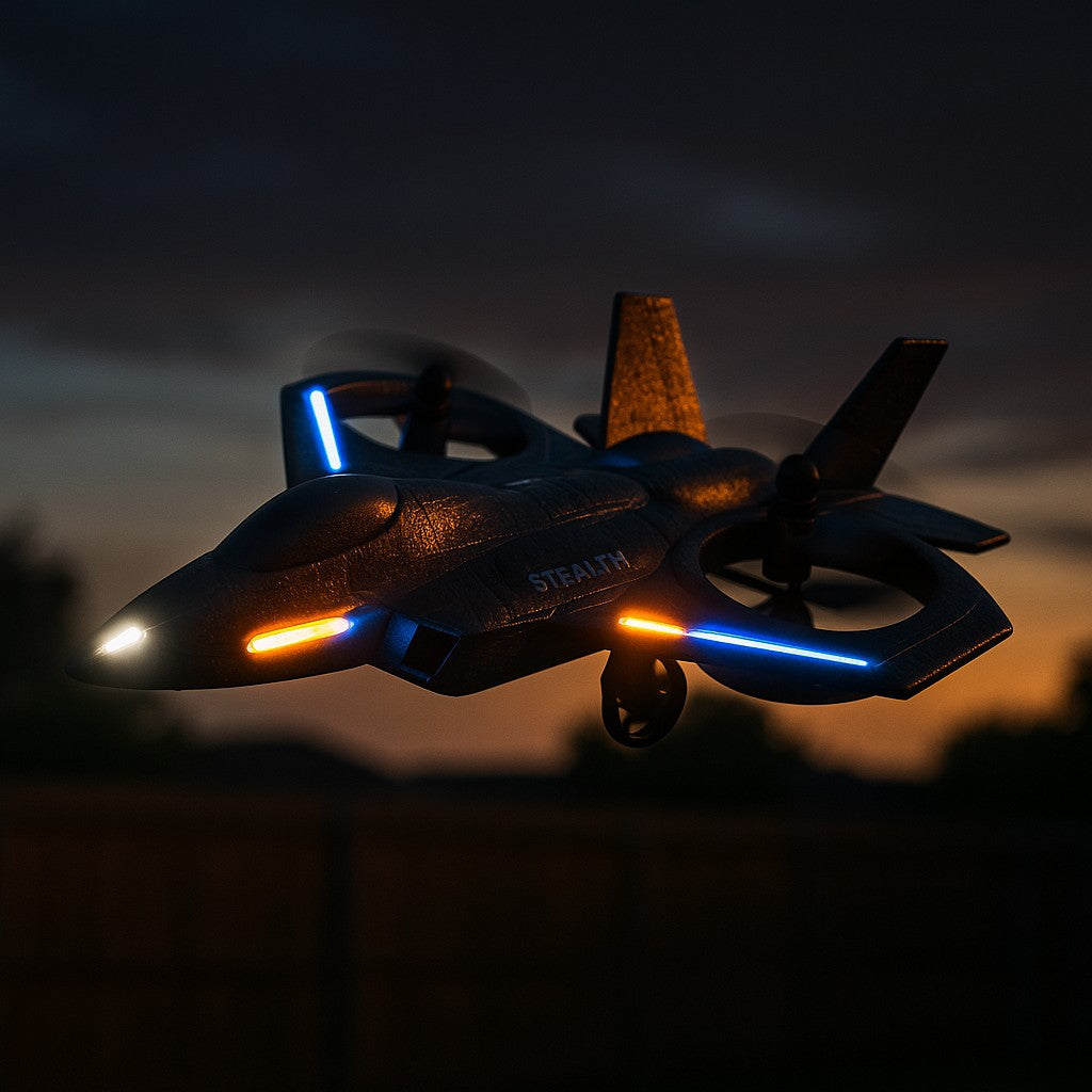 4DRC 4D-V32 Stealth Drone RC Quadcopter LED Beginner - lifestyle 5