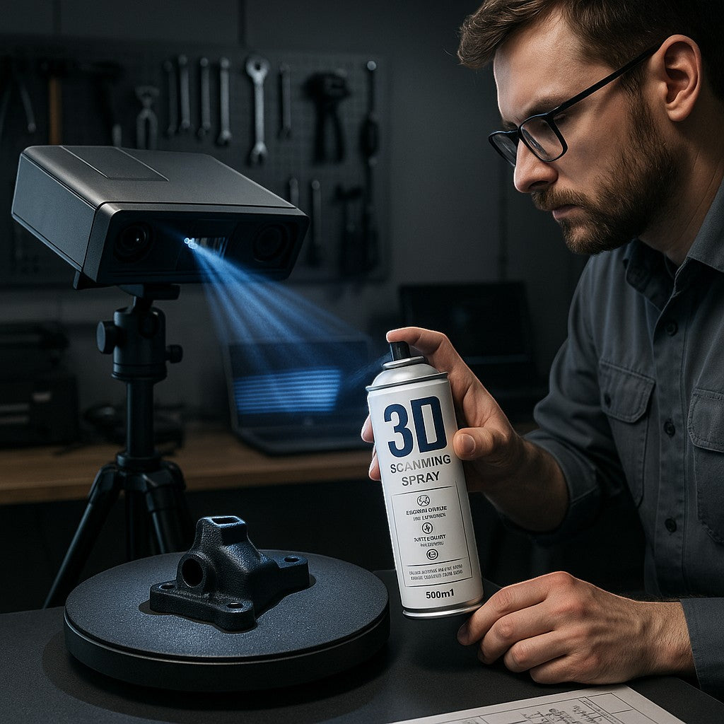 HXOGYUB 3D Scanning Spray 500ml Anti-Reflective Washable - lifestyle 2