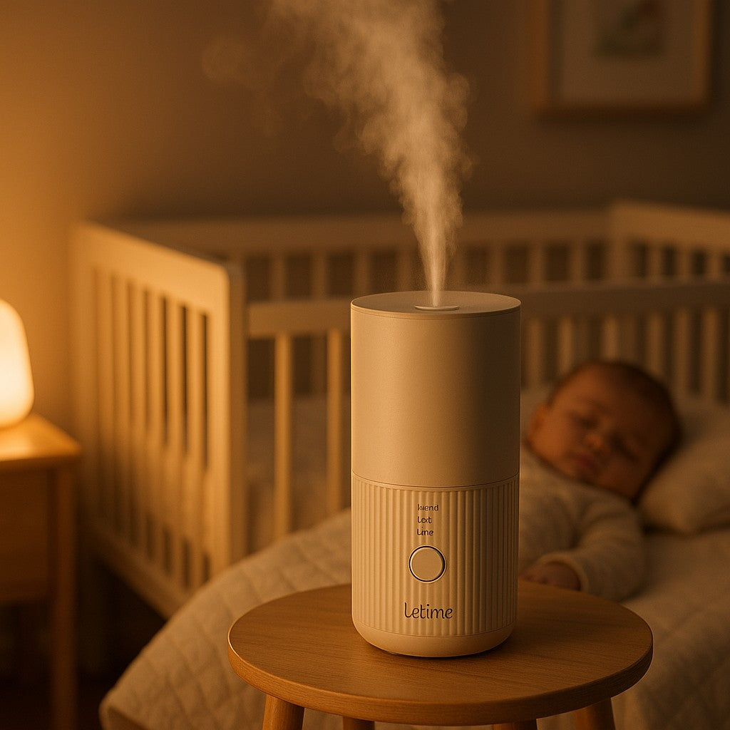 Let'me HQ-JS2542 Smart Humidifier 10L Tower — Black - lifestyle 4