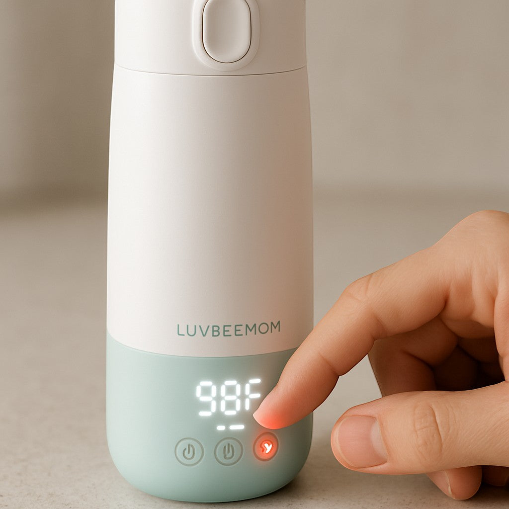 Luvbemom Smart Portable Baby Milk Warmer — USB Rechargeable - lifestyle 4