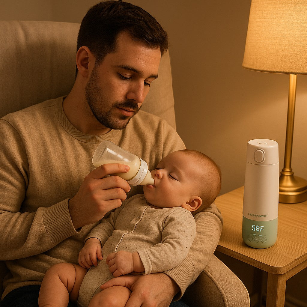 Luvbemom Smart Portable Baby Milk Warmer — USB Rechargeable - lifestyle 5