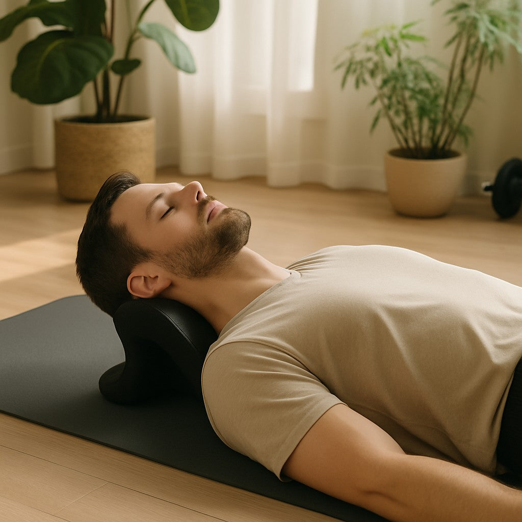 TINHIN Graphene Magnetic Neck Stretcher — Cervical Relief - lifestyle 5