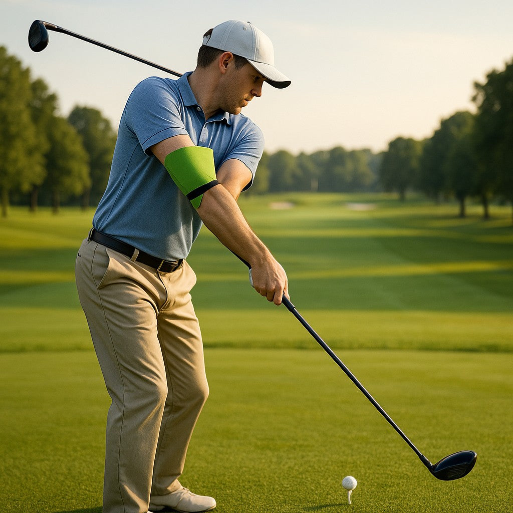 MELE LINKS Linksor Golf Swing Arm Trainer — Blue - lifestyle 6