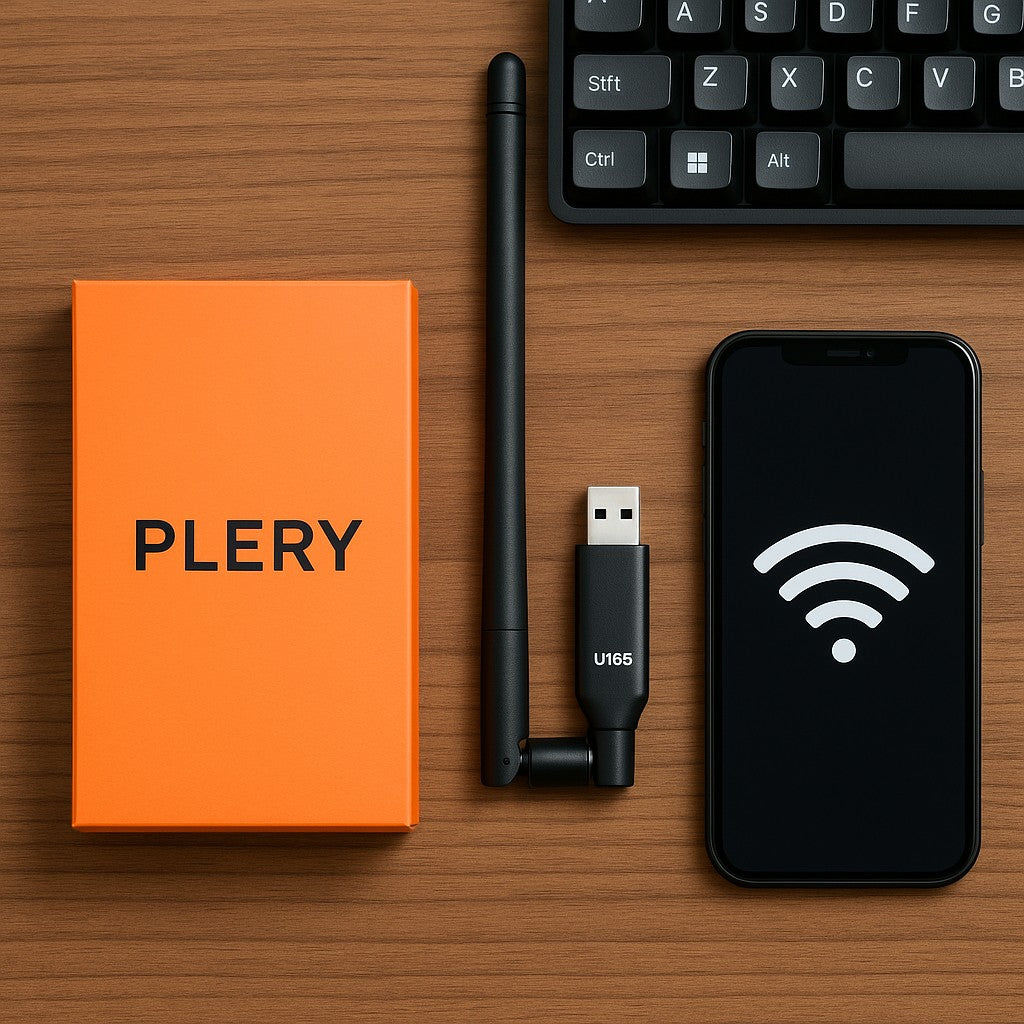 PLERY AX900 USB WiFi Antenna U165 Dual-Band BT 5.3 Adapter - lifestyle 3