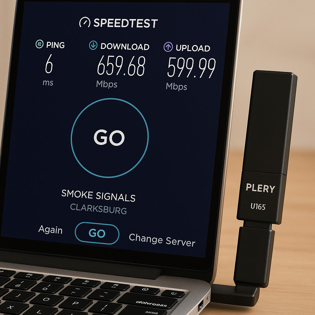PLERY AX900 USB WiFi Antenna U165 Dual-Band BT 5.3 Adapter - lifestyle 4