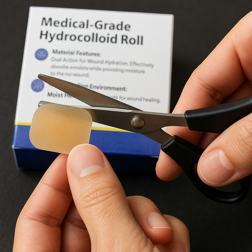 Medical-Grade Hydrocolloid Roll — Extra-Large Wound Patch - lifestyle 1