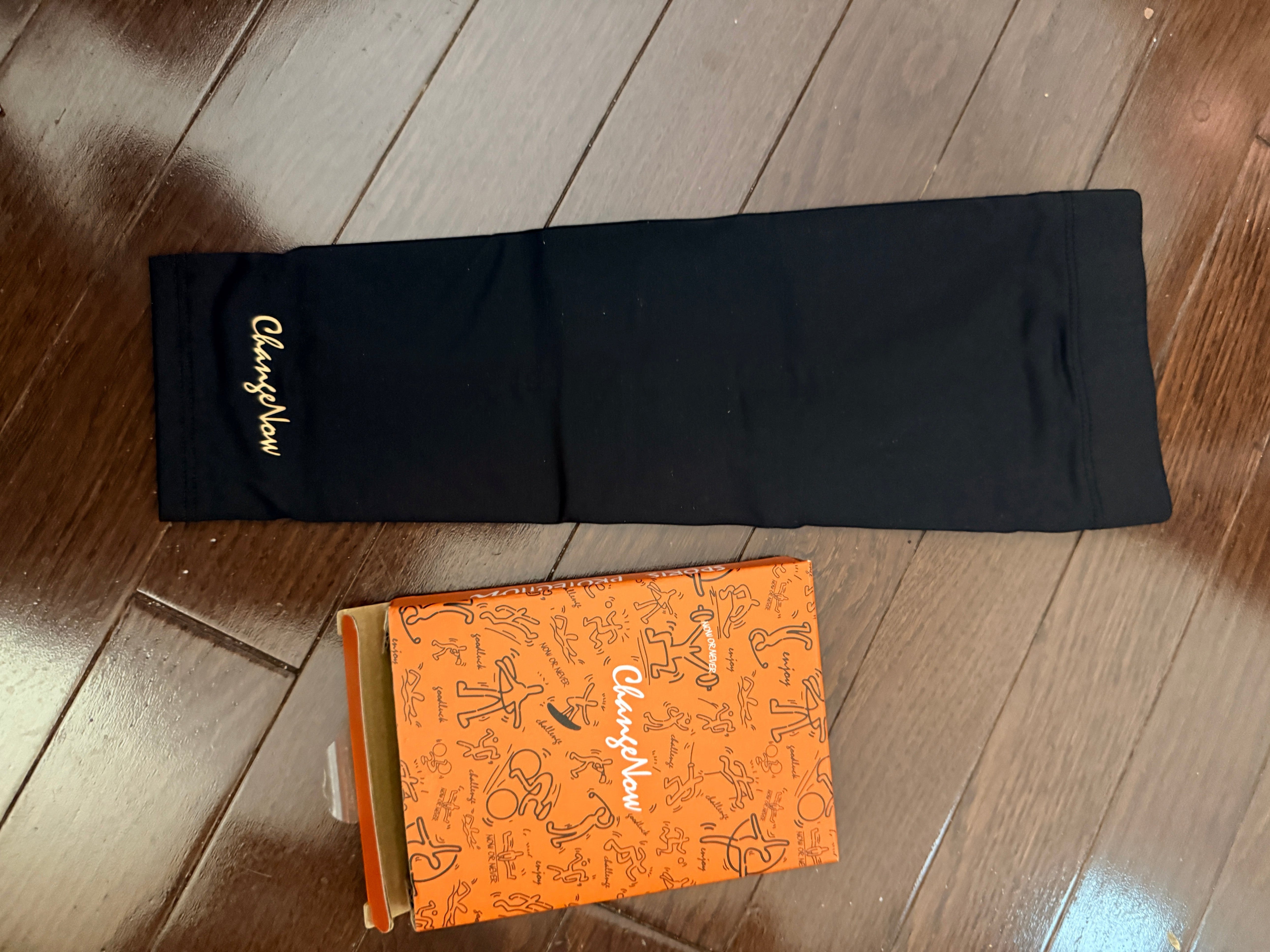 ChangeNow Copper-Ion Compression Arm Sleeve with UV Block - package back (truth)