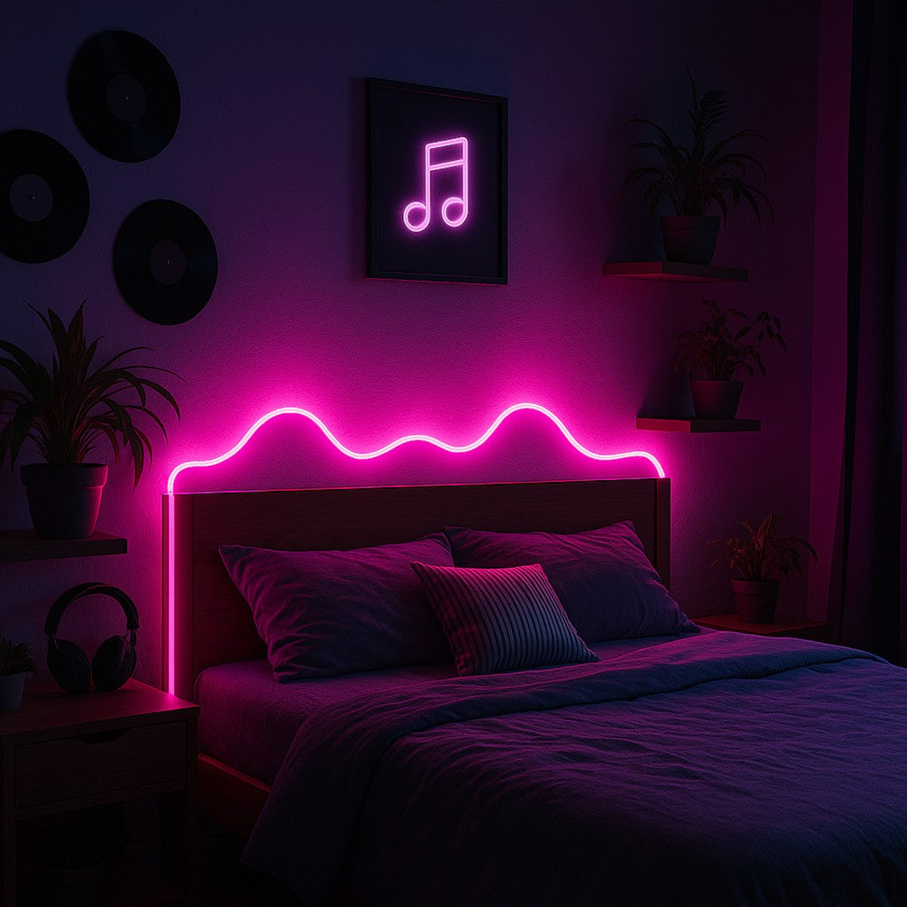 AHRLHR 16.4FT LED Neon Rope Lights BT1 — RGB App Control - lifestyle 5