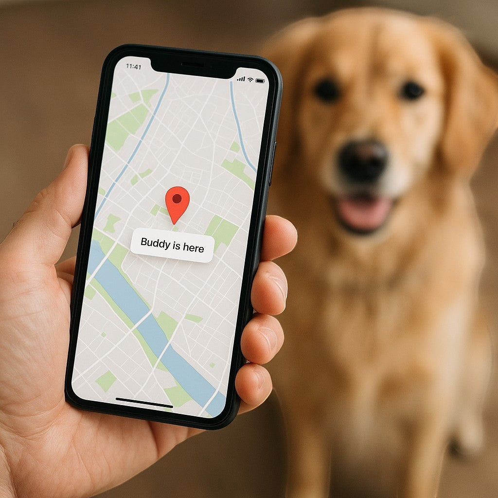 Bomerahe Smart Pet GPS Tracker Collar — Dog & Cat - lifestyle 3