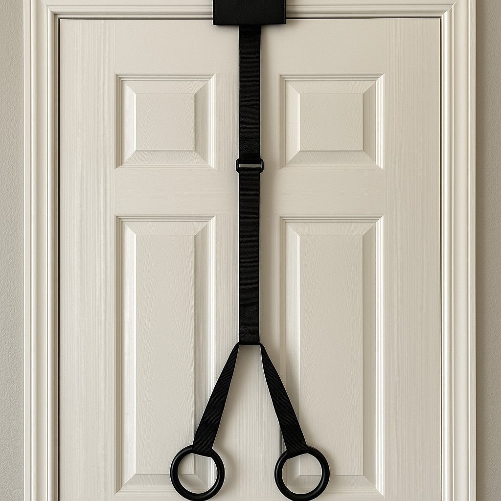 Adjustable Black Strap Harness with Metal Rings - lifestyle 6