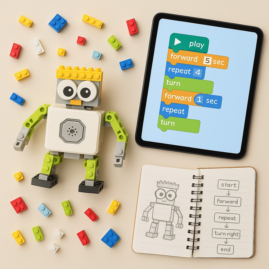 ICBricks ICA1026 Coding Robot Kit — STEM Bricks Kids 6+ - lifestyle 6