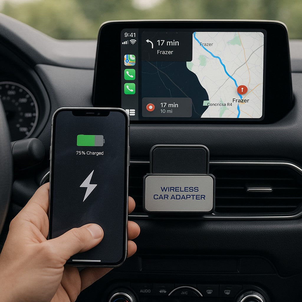 Wireless CarPlay & Android Auto Adapter — 2-in-1 Dongle - lifestyle 3