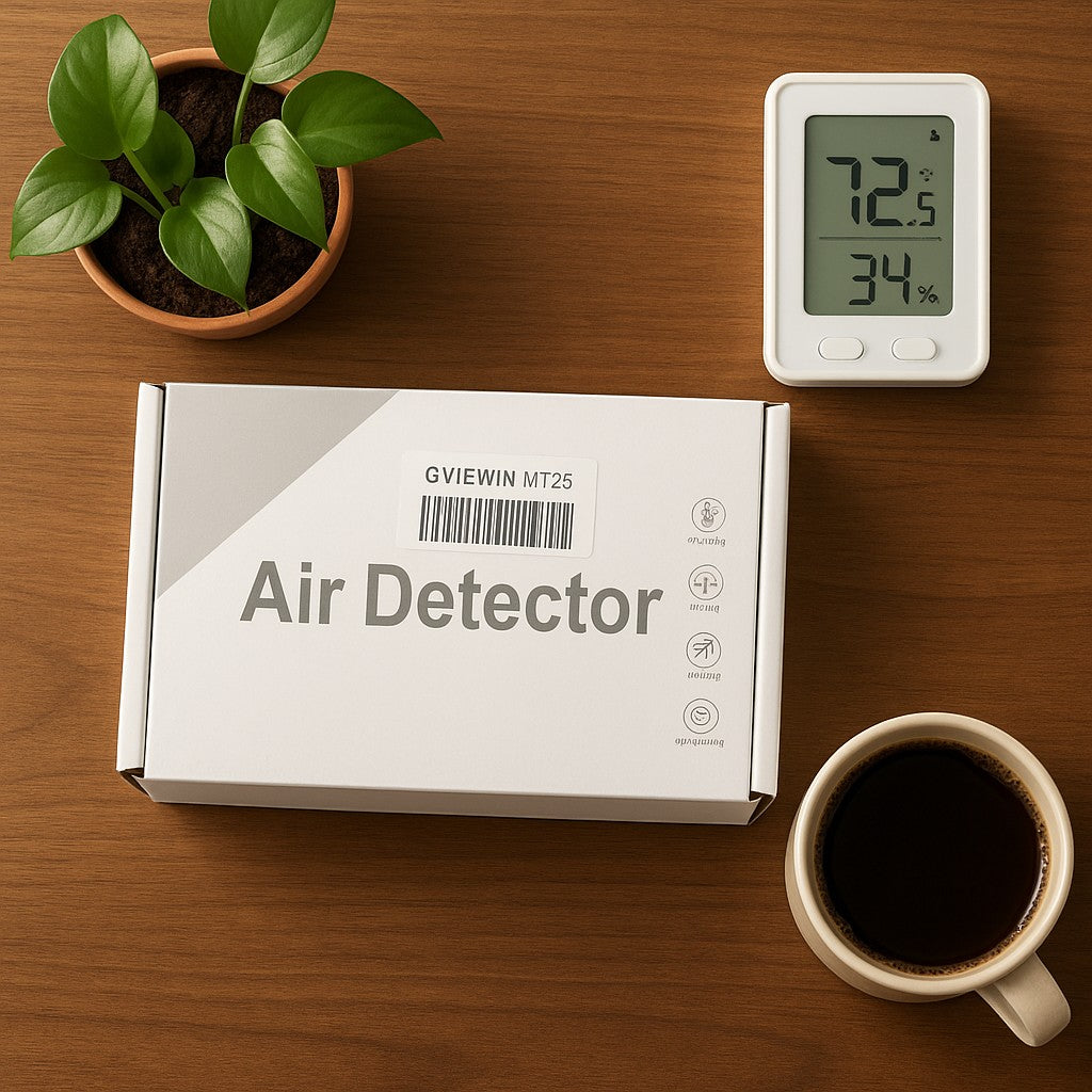 GVIEWIN MT25 Air Detector — CO2 TVOC HCHO Monitor - lifestyle 5