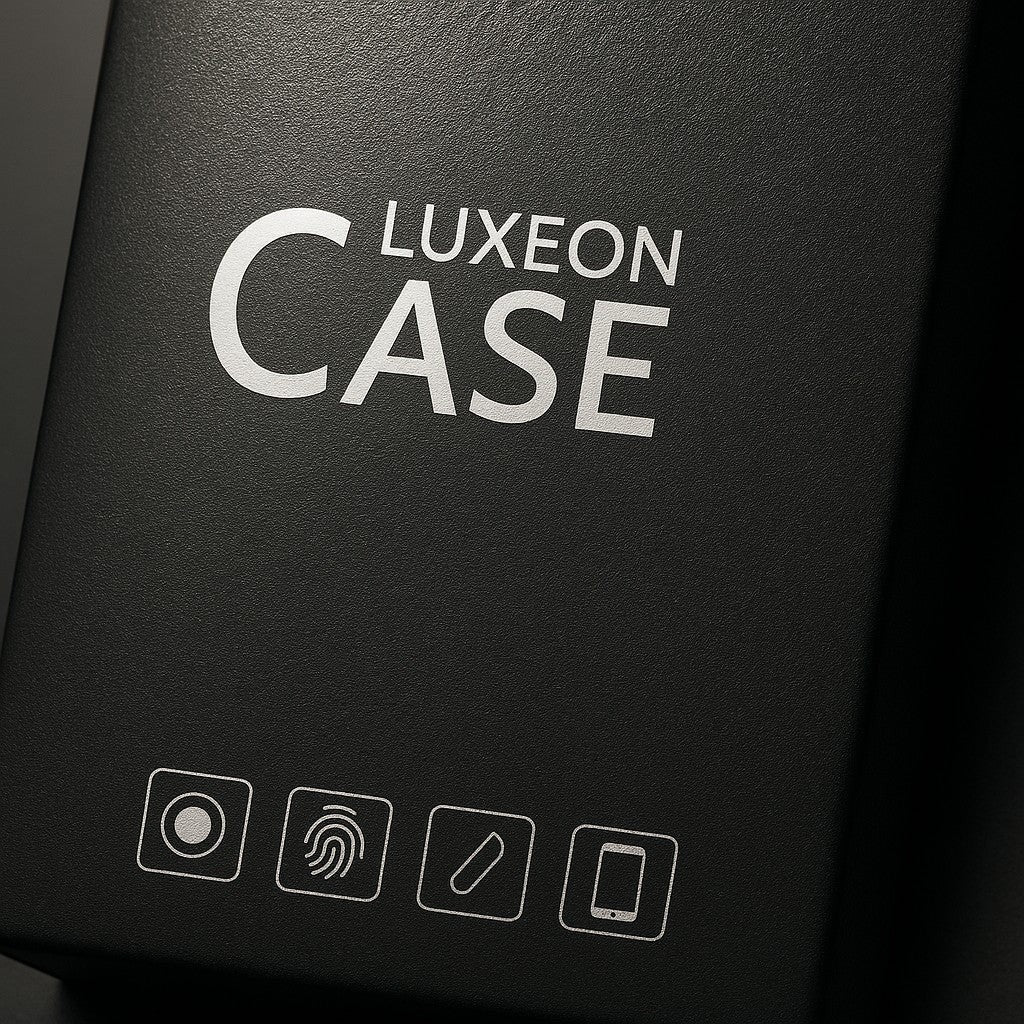Luxeon iPhone Case — Matte Black Anti-Fall Shockproof - lifestyle 2