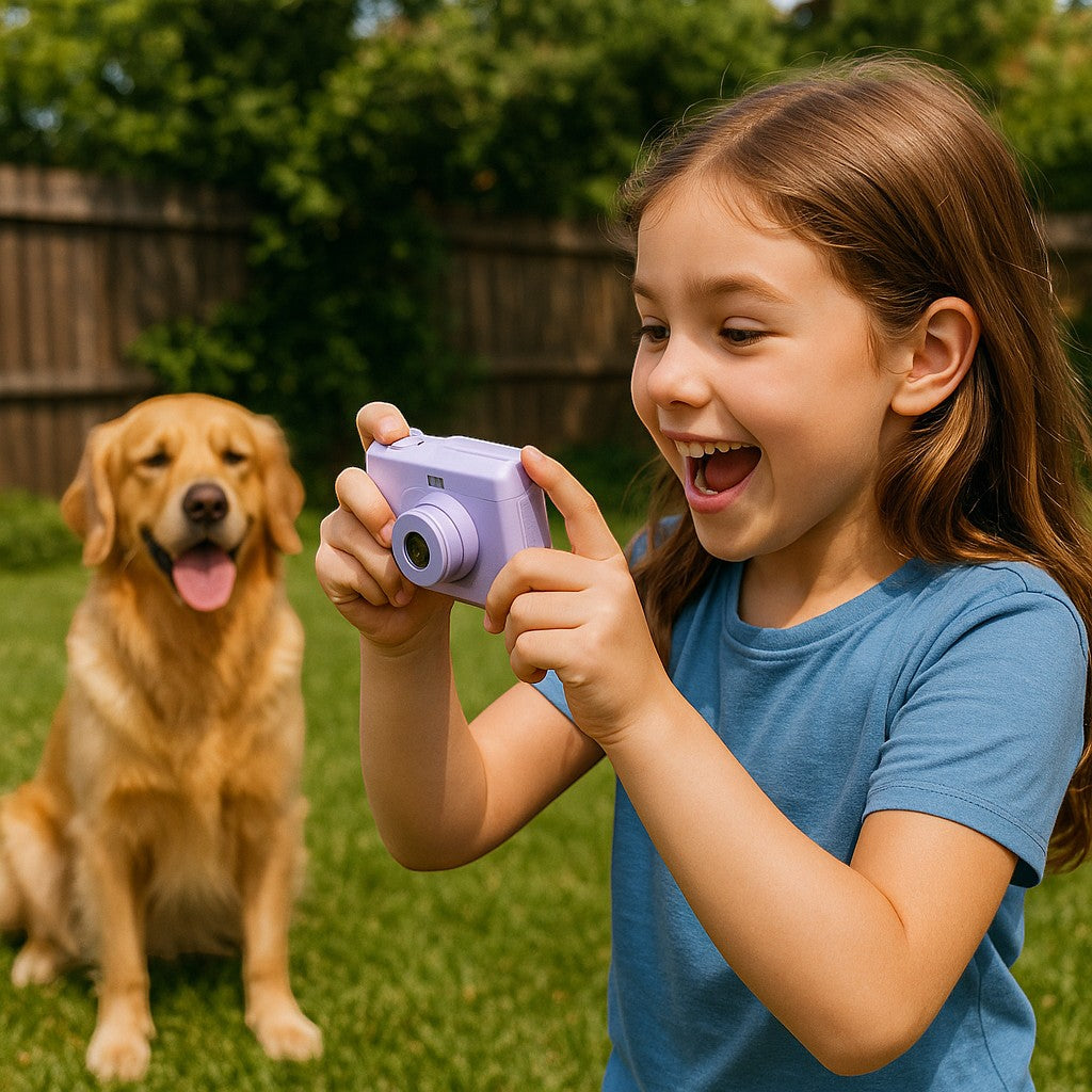 Digital Camera 48MP 1080P — Kids Vlogging Point & Shoot - lifestyle 1