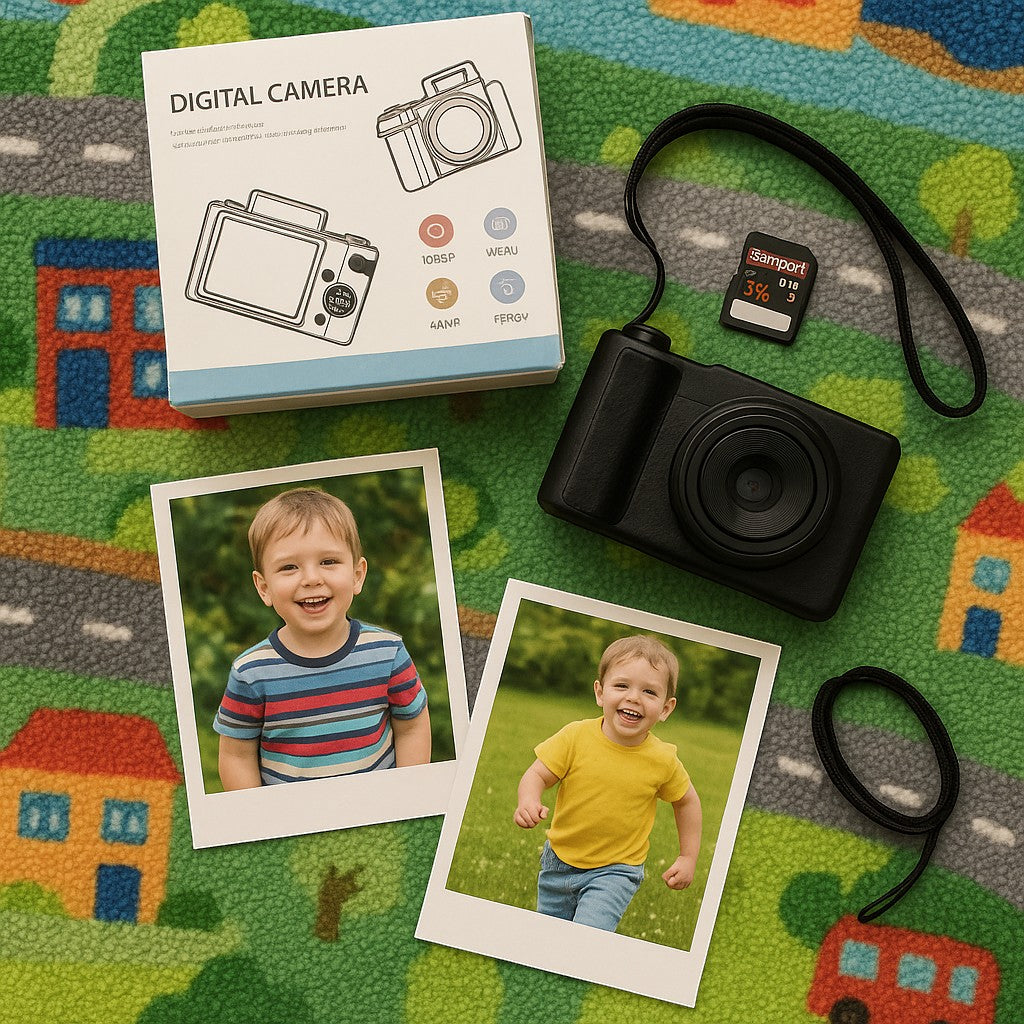 Digital Camera 48MP 1080P — Kids Vlogging Point & Shoot - lifestyle 5