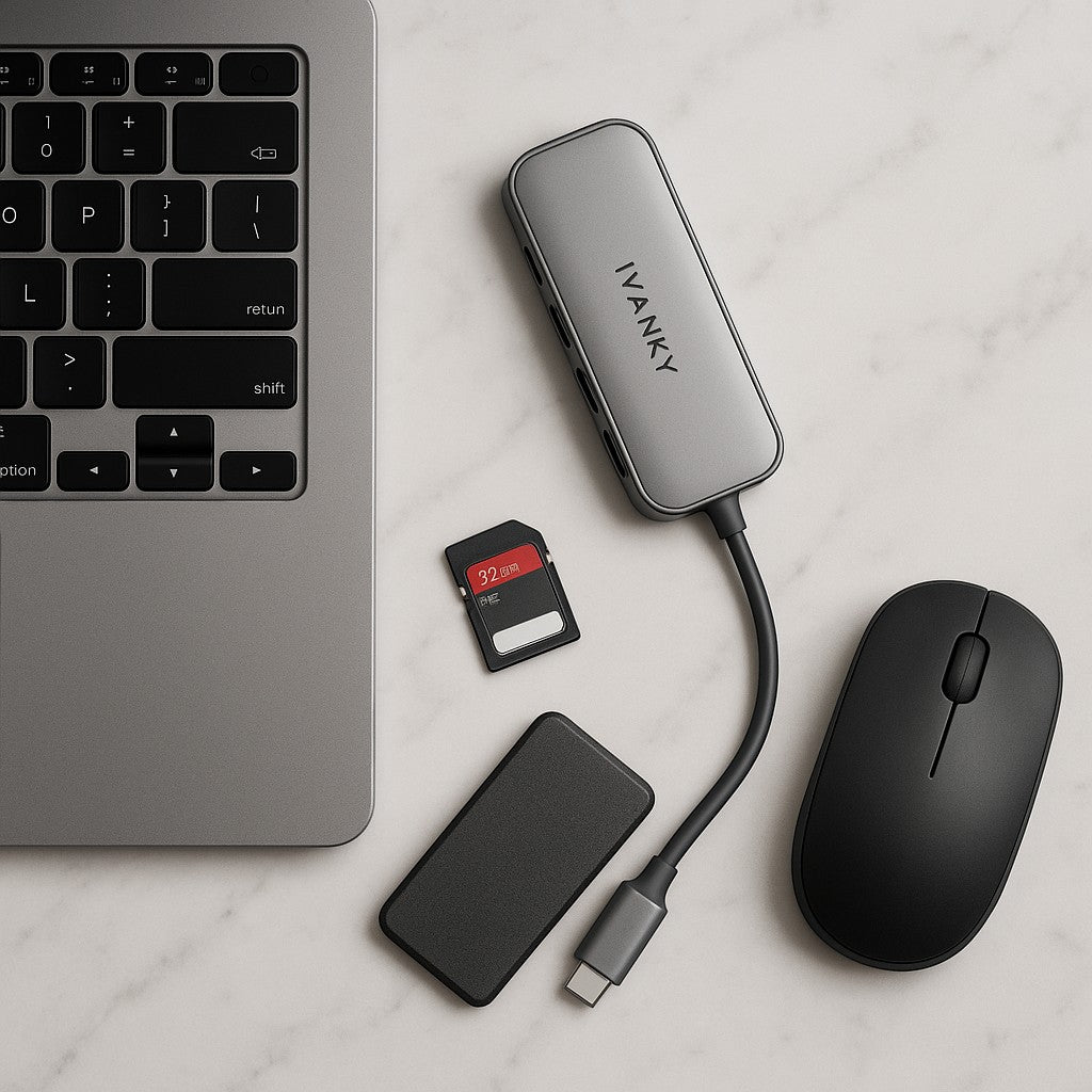 iVANKY 7-in-1 USB-C Hub 100W PD 4K HDMI SD Card Reader - lifestyle 4