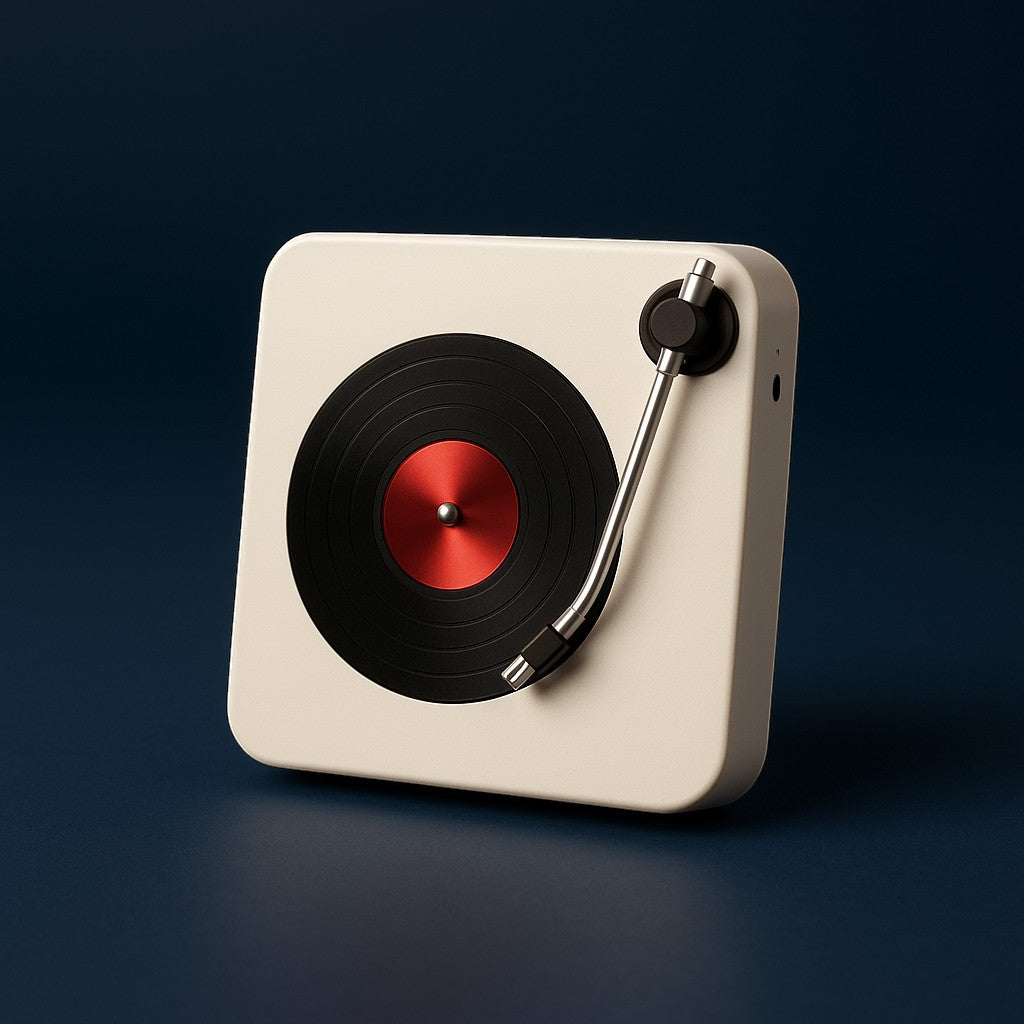 Colorcool Bluetooth Mini Audio Player 256GB Vinyl-Style - lifestyle 6