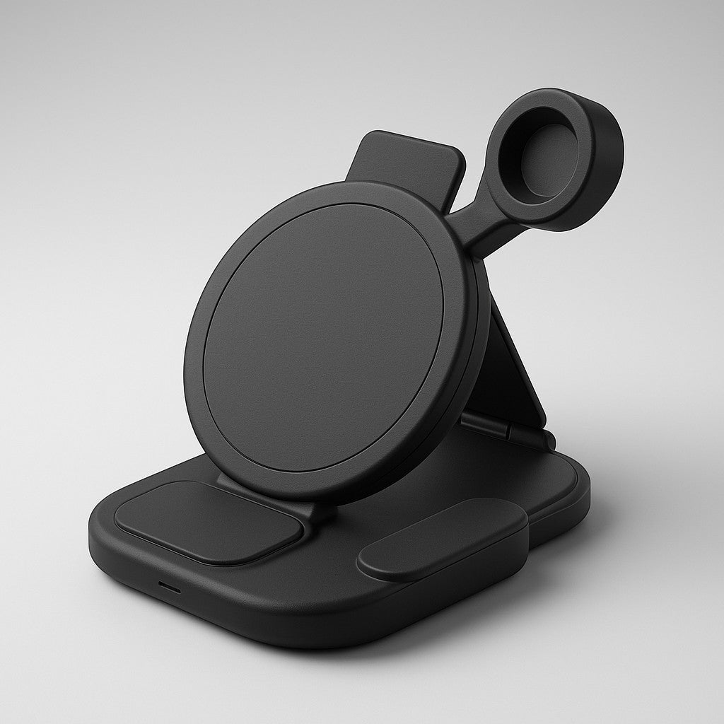 3-in-1 Magnetic Wireless Charger Y333 MFi for iPhone Watch AirPods - lifestyle 6