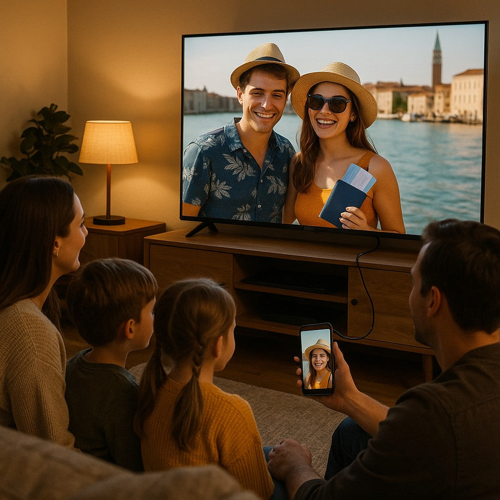 1080P Wireless Display HDMI Dongle AirPlay Miracast Chromecast - lifestyle 1