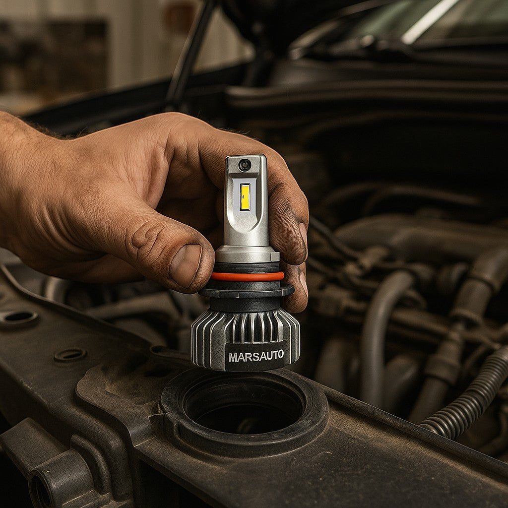 MARSAUTO LED Headlight Bulbs - lifestyle 3