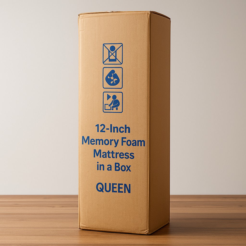 Memory Foam Queen Mattress — lifestyle 1
