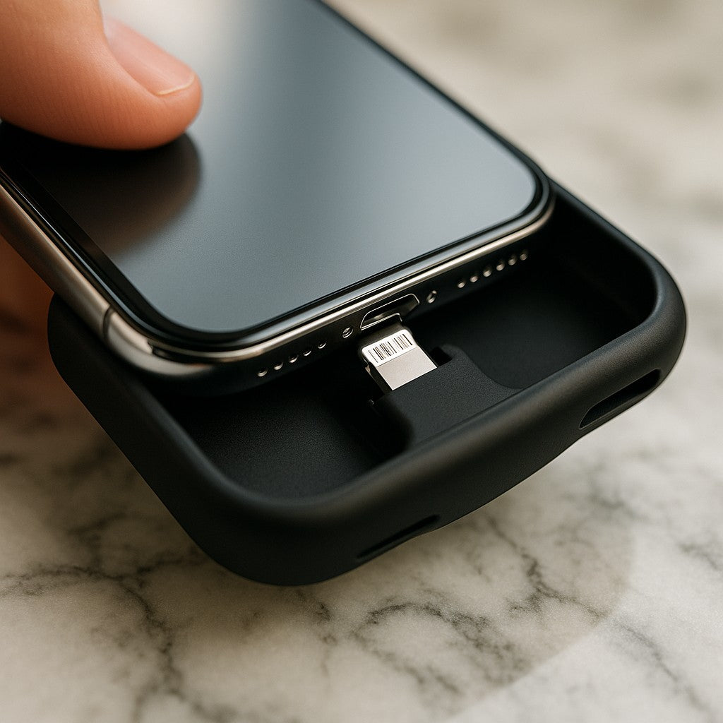 iPhone Battery Charger Case Extra Battery Cover Slim