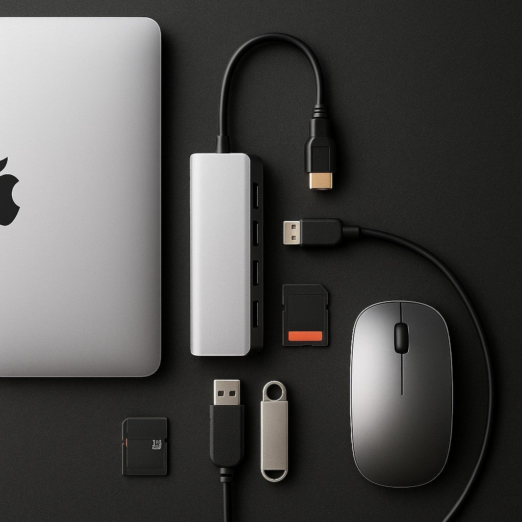 USB-C 5-Port Hub 4K HDMI Multifunction Adapter MacBook