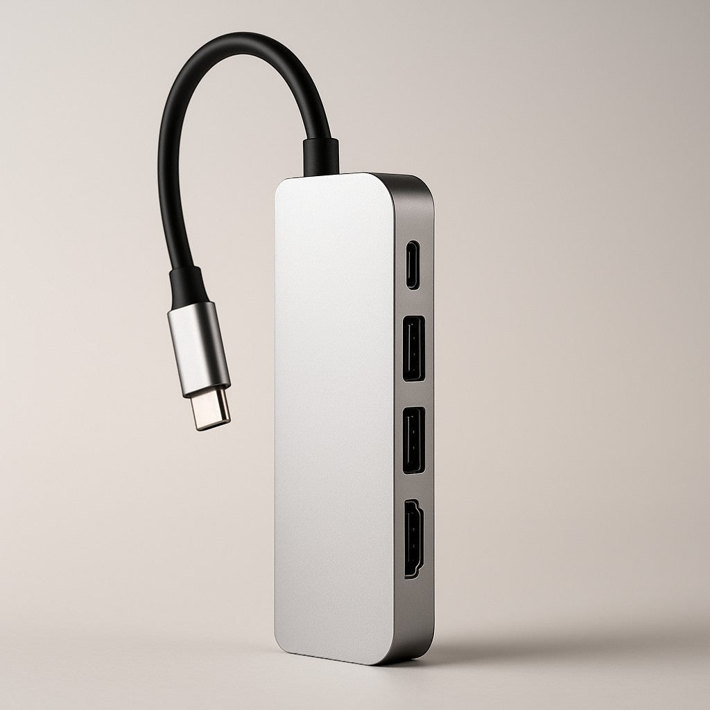 USB-C 5-Port Hub 4K HDMI Multifunction Adapter MacBook