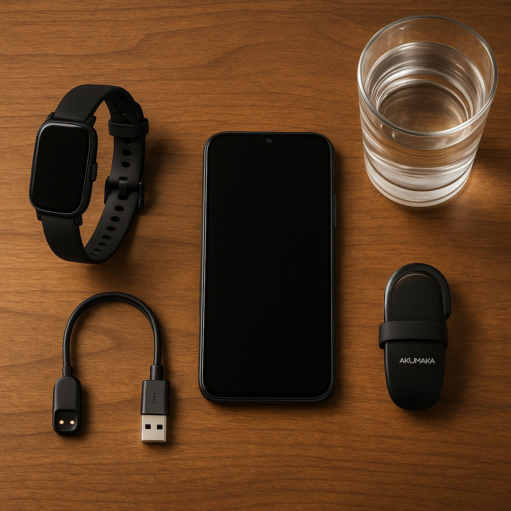 AKUMAKA Health Smart Bracelet Fitness Tracker Watch