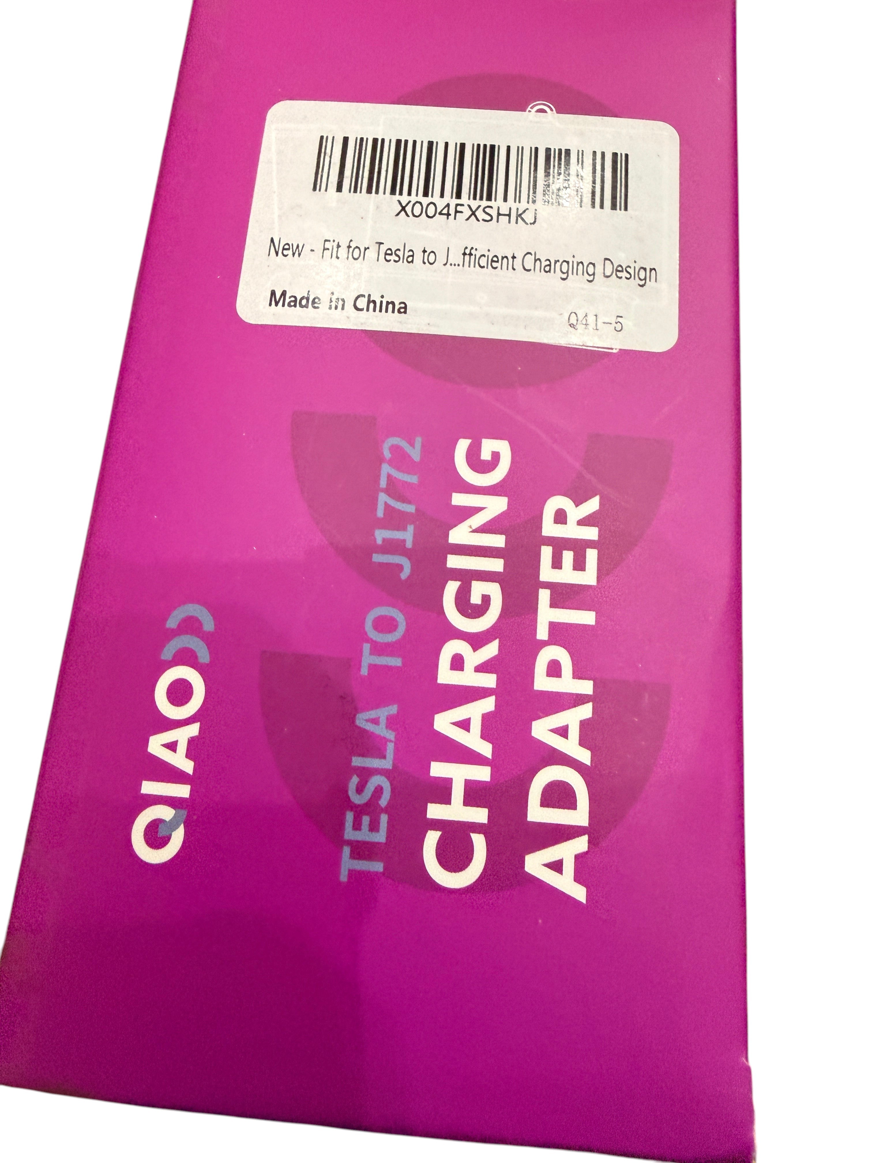 QIAO Tesla to J1772 Charging Adapter back