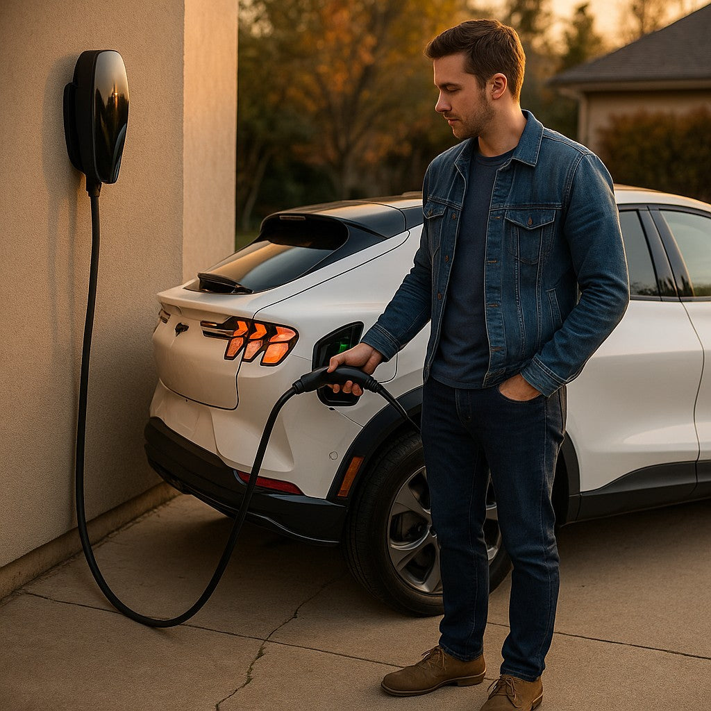 QIAO Tesla to J1772 Charging Adapter lifestyle 3