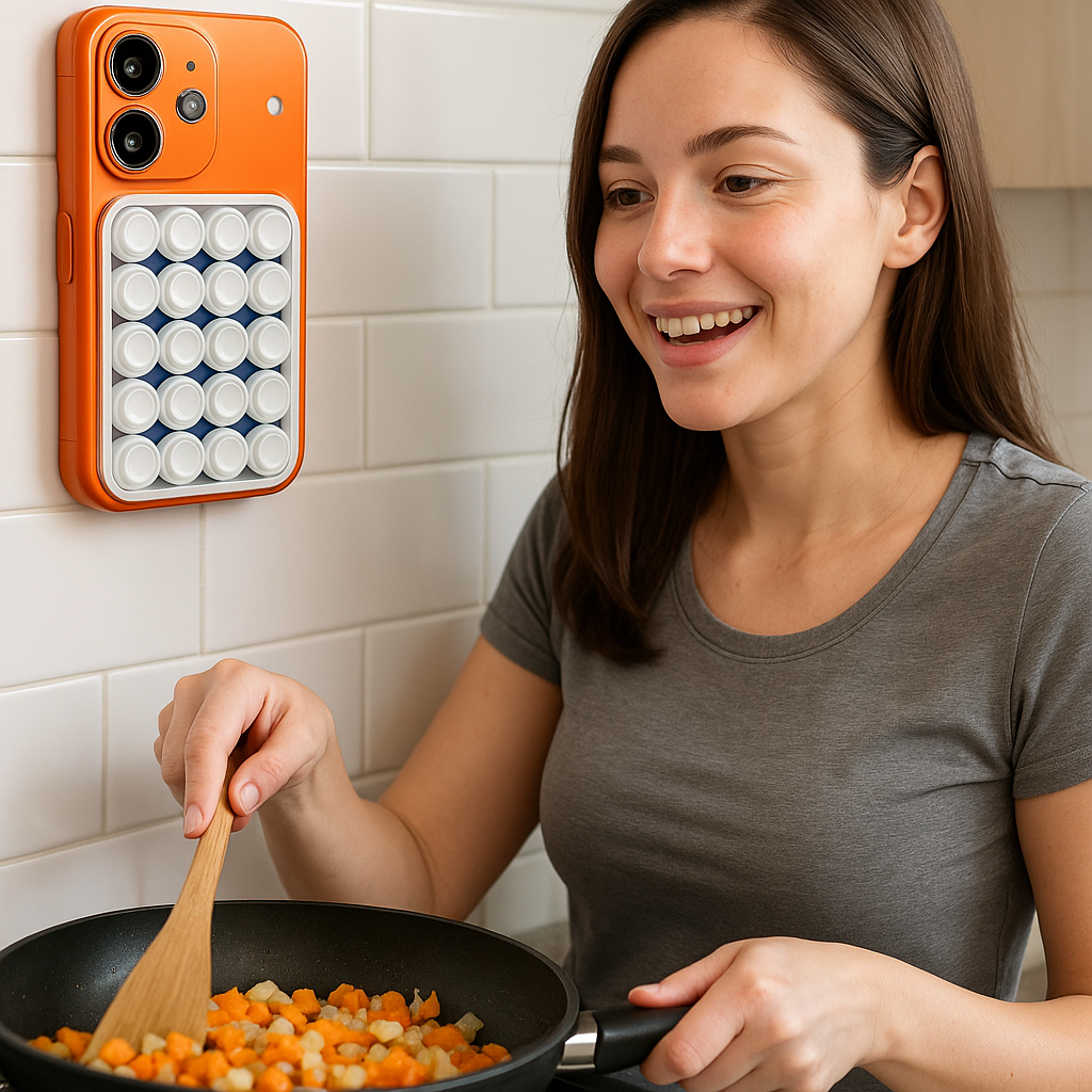 Silicone Suction Phone Mount FIFA World Cup 24 Cups lifestyle 3