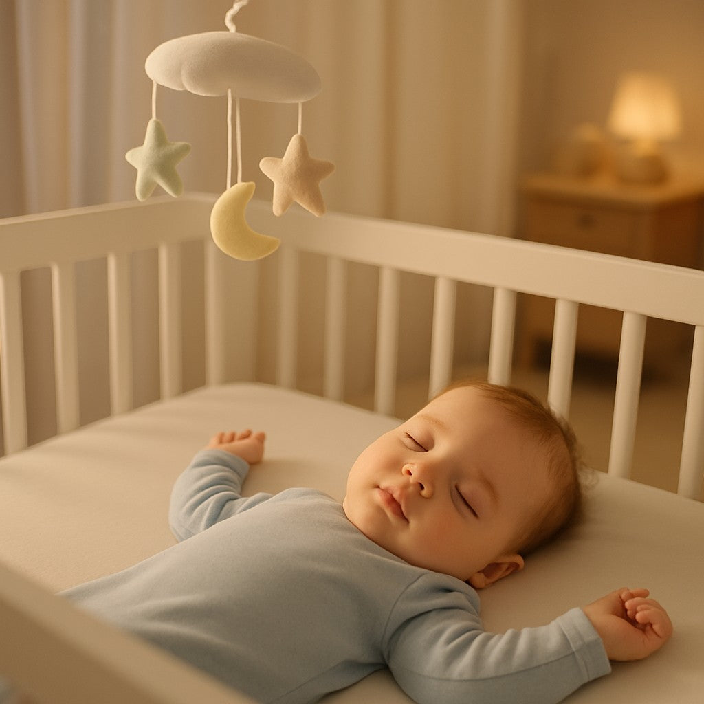 Snovvi Baby Vibration Mattress Pad Crib Sleep Aid