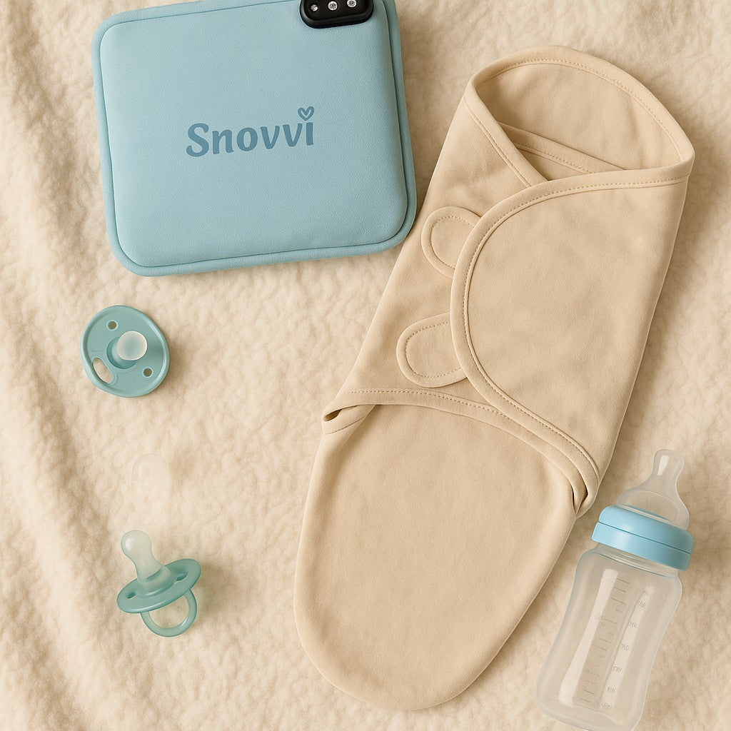 Snovvi Baby Vibration Mattress Pad Crib Sleep Aid