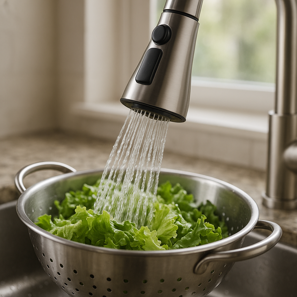 3-Function Kitchen Faucet Sprayer Swivel Attachment