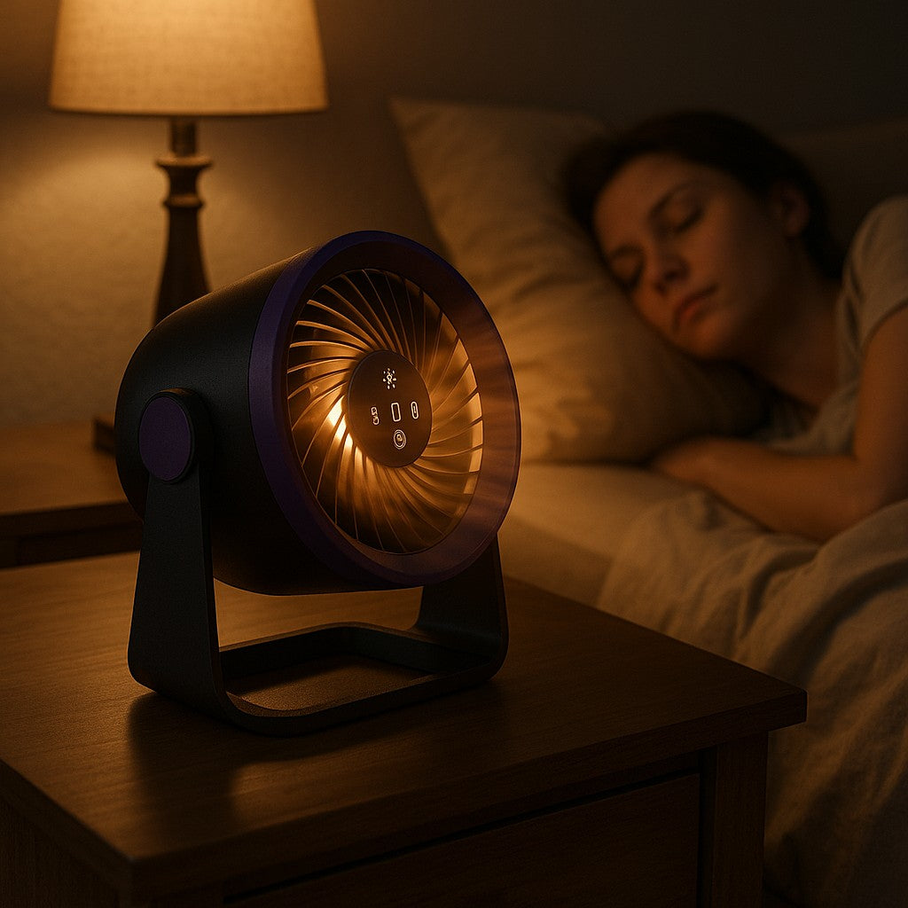 Air Circulator Desktop Fan DF04 Rechargeable Touch Control