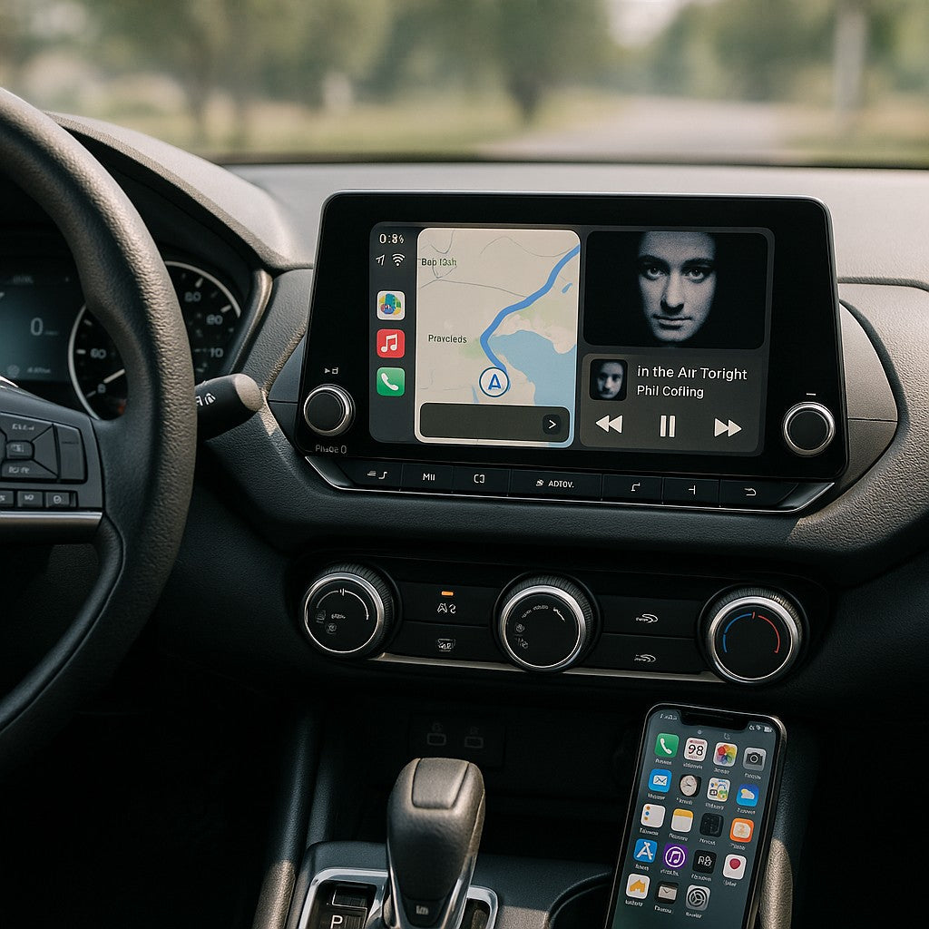 Wireless CarPlay Android Auto Adapter Plug and Play Dongle