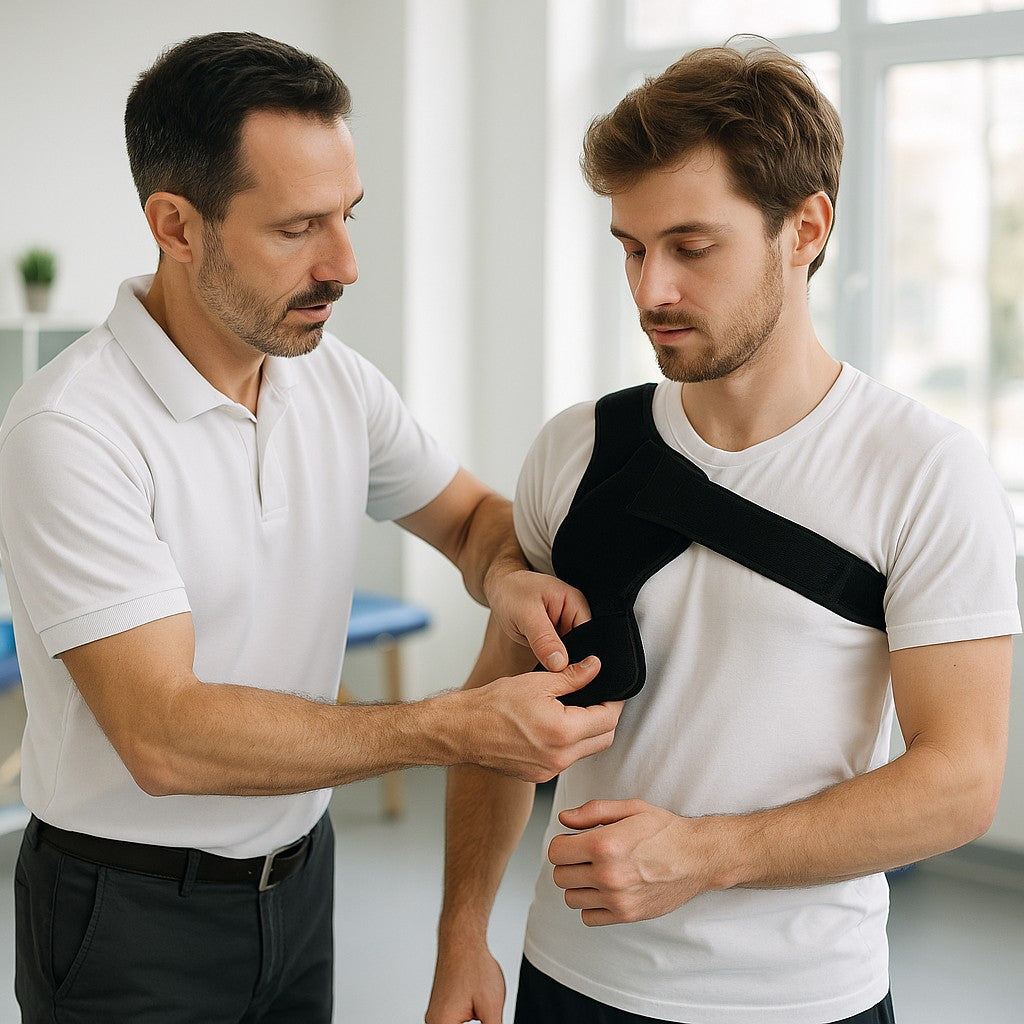 Shoulder Support Brace Large - lifestyle 5