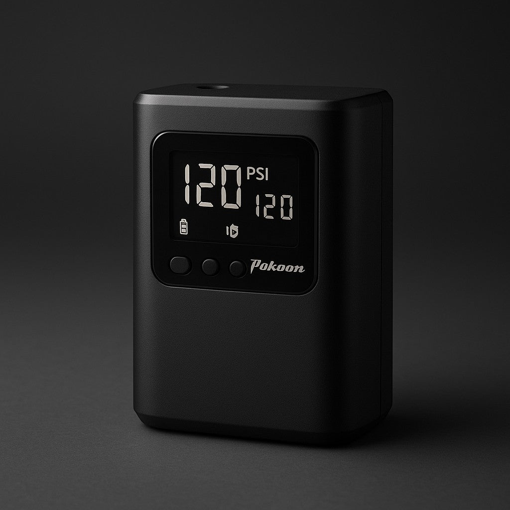 Pokoon Air 2 Pro Bicycle Tire Inflator Portable 120 PSI