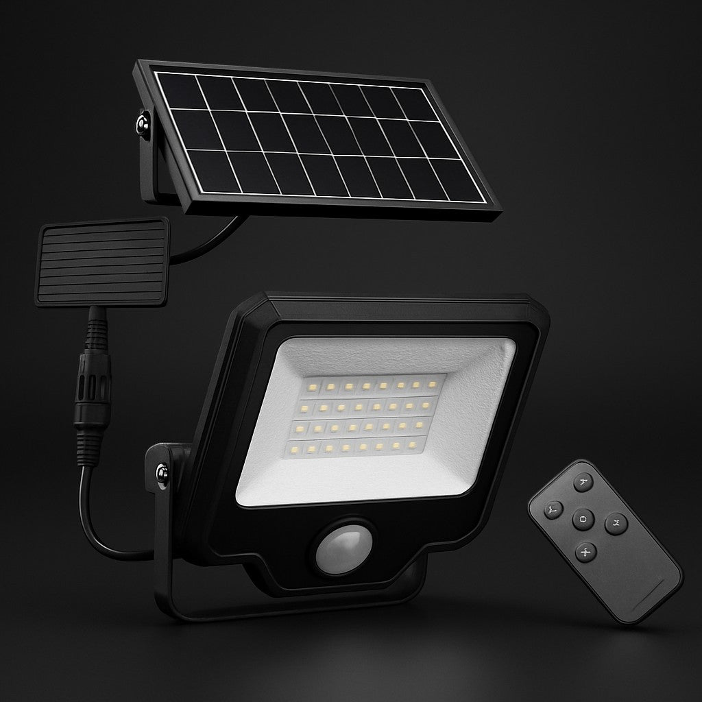 Onforu Solar Flood Light Outdoor Remote Waterproof