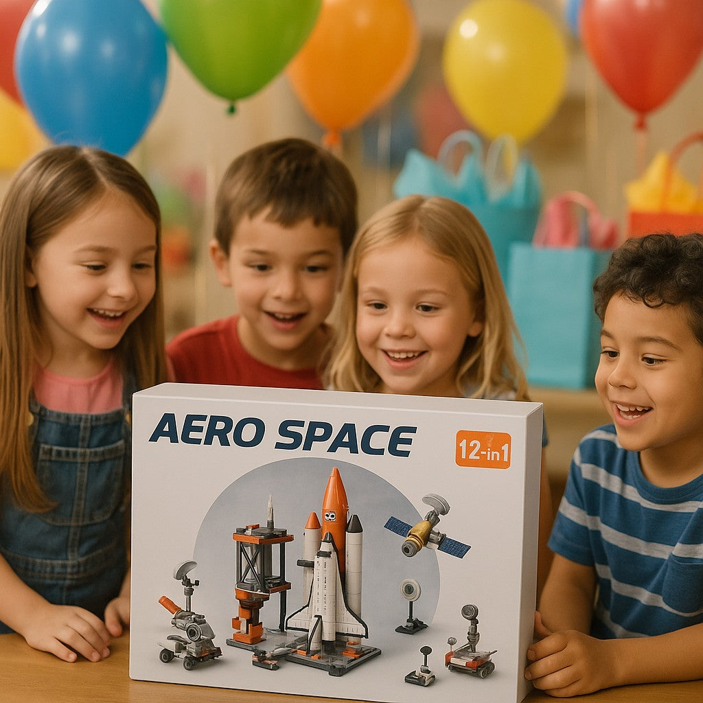 Aero Space Shuttle Launch Center 12-in-1 Building Set 70018