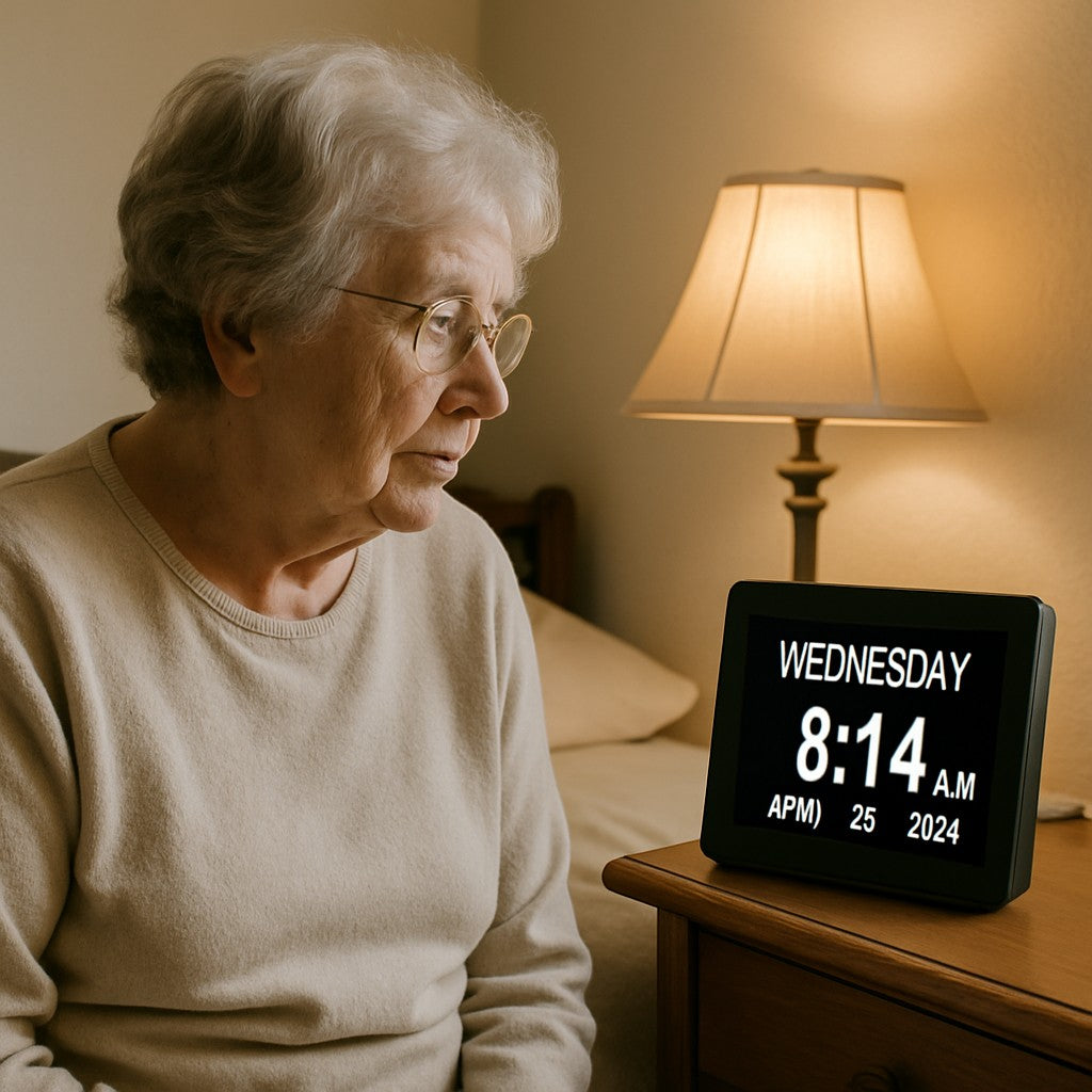 Digital Calendar Day Clock 20 Alarms 18 Languages