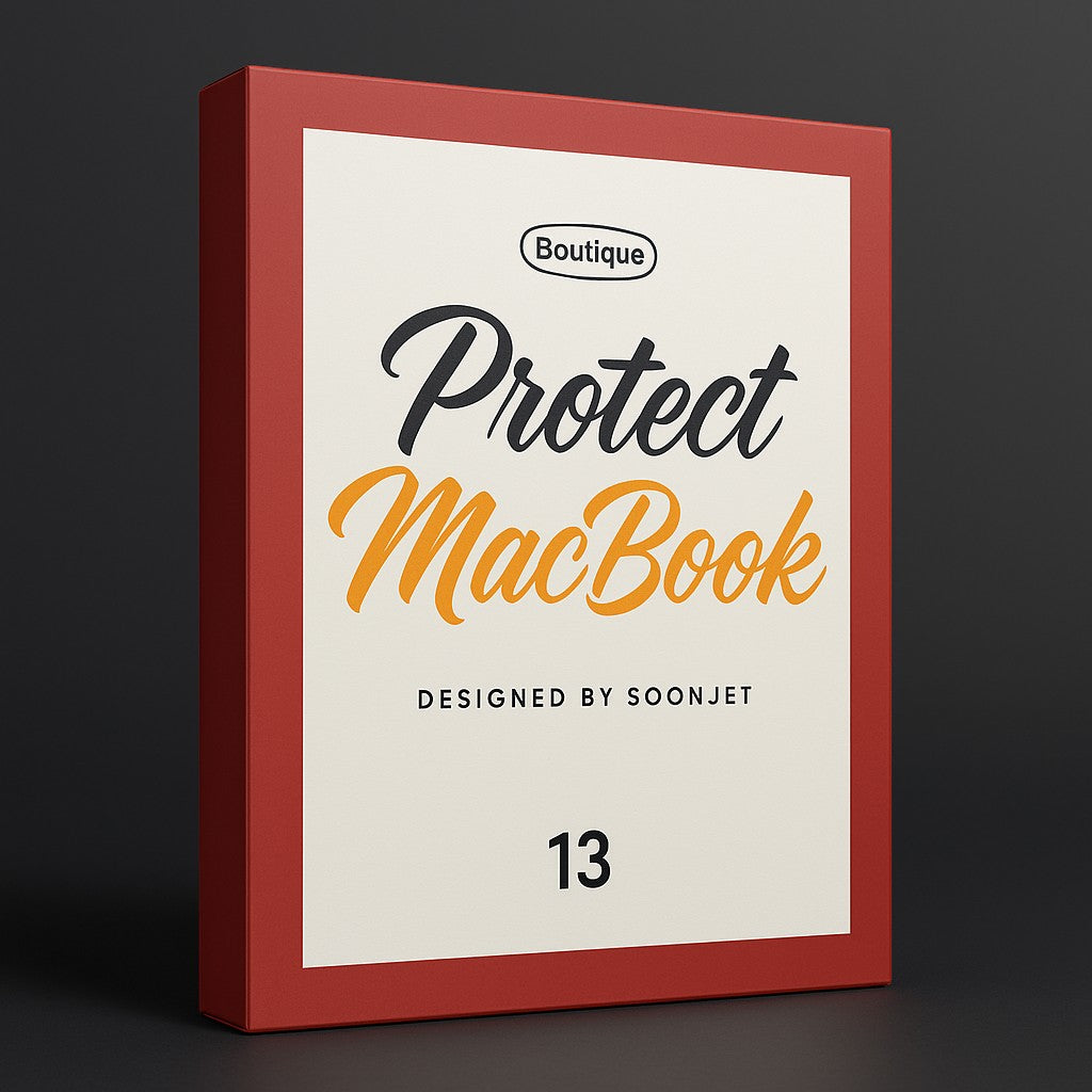 Soonjet MacBook 13 Hard Case Cover Protect